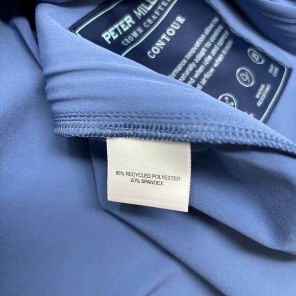 Peter Millar Crown Crafted XL Ocean Blue Contour Full Zip Jacket MS25XZ09 NWT - Picture 5 of 7